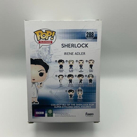 Irene Adler #288 – Sherlock Funko Pop (Box Wear) - Vaulted - Picture 3 of 6